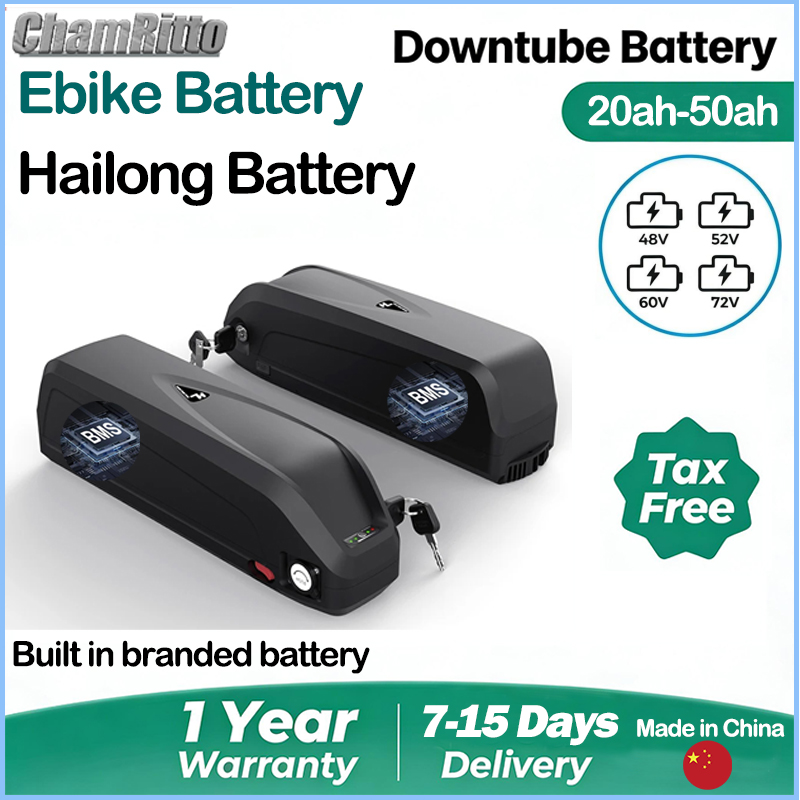 Ebike Battery 48V 20Ah Hailong - แบตเตอรี่จักรยานไฟฟ้า 36v 48v 52v Hailong 60v