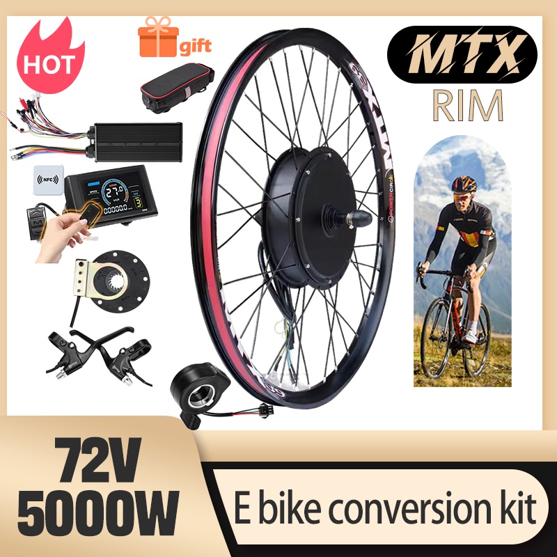Ebike Conversion Kit 72V 3000W - ชุดแปลงจักรยานไฟฟ้า MTX39 E bike 72V 5000W