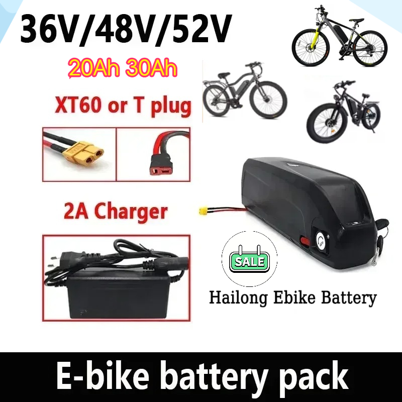 🔋 36-48-52V สำหรับมอเตอร์ไฟฟ้า - Ebike Battery 48V 20Ah Hailong บทวิจารณ์และราคา