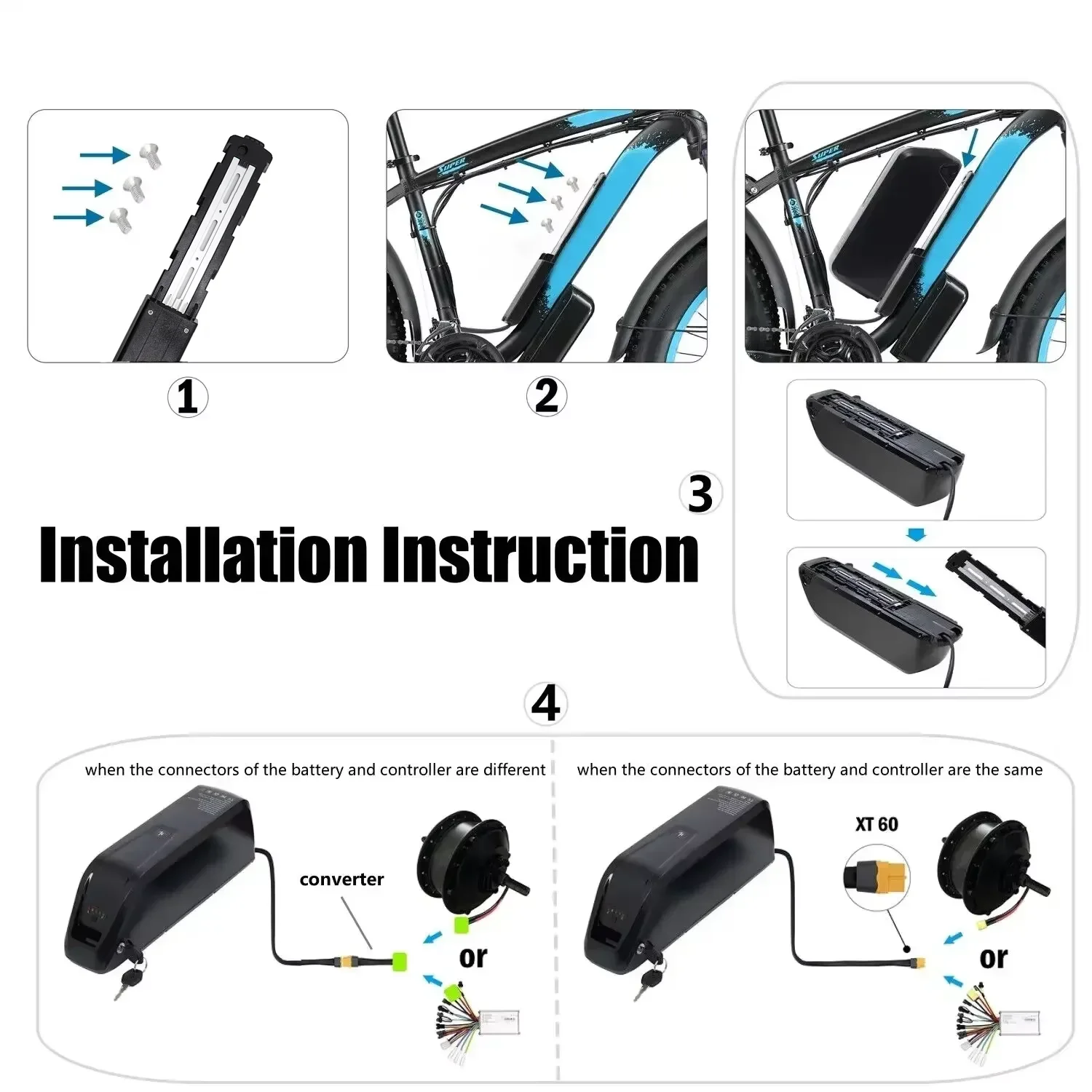 สําหรับ Hailong EBike แบตเตอรี - Ebike Battery 48V 20Ah Hailong บทวิจารณ์และราคา