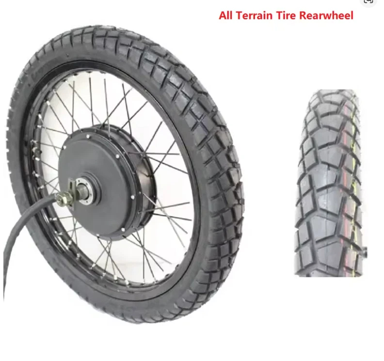 ชุดแปลงล้อหลังจักรยานไฟฟ้ากำลั - 72V 5000W Hub Motor Kit บทวิจารณ์และราคา