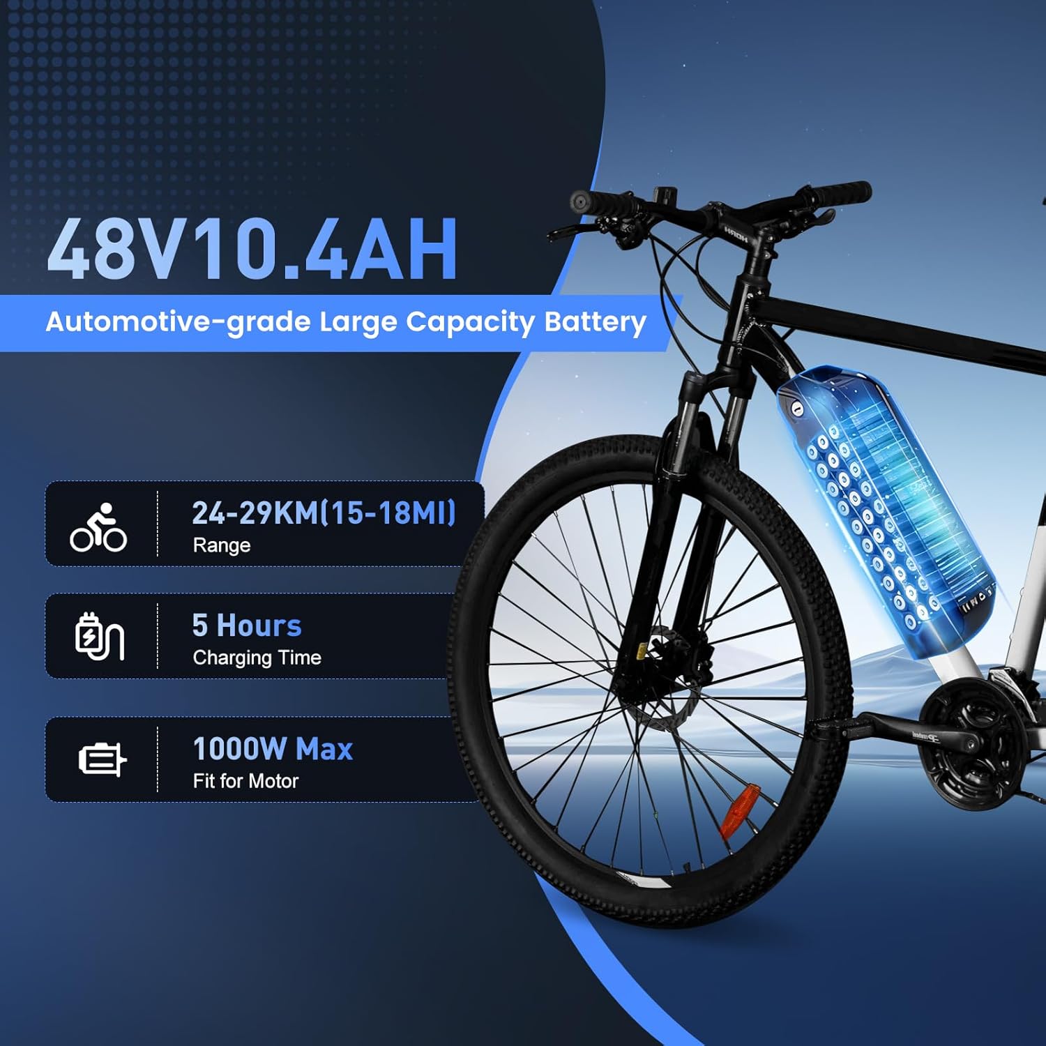 แบตเตอรี่ Hailong คุณภาพสูงใหม - Ebike Battery 48V 20Ah Hailong บทวิจารณ์และราคา