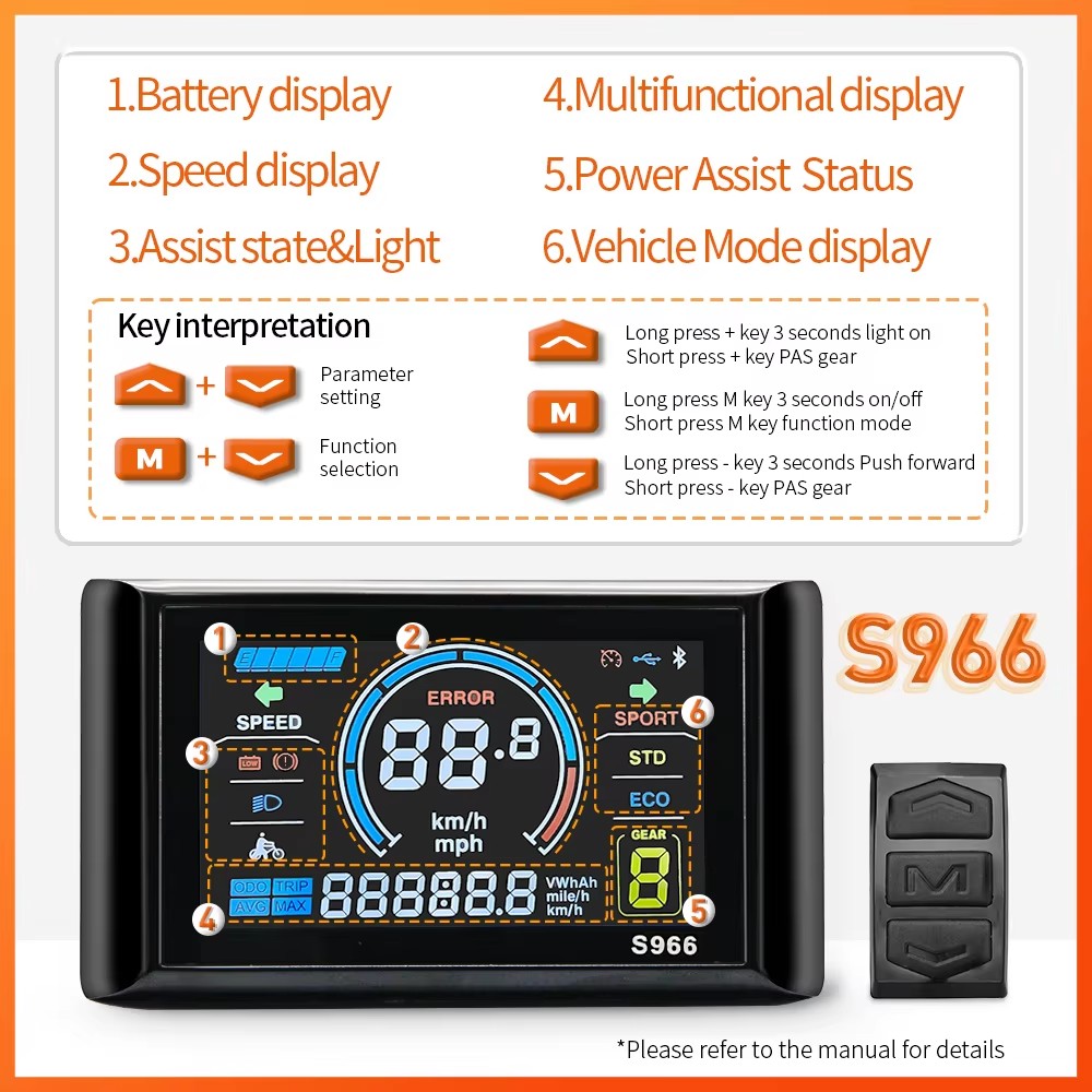 ชุดแปลงจักรยานไฟฟ้า MTX39 E bi - Ebike Conversion Kit 72V 3000W บทวิจารณ์และราคา
